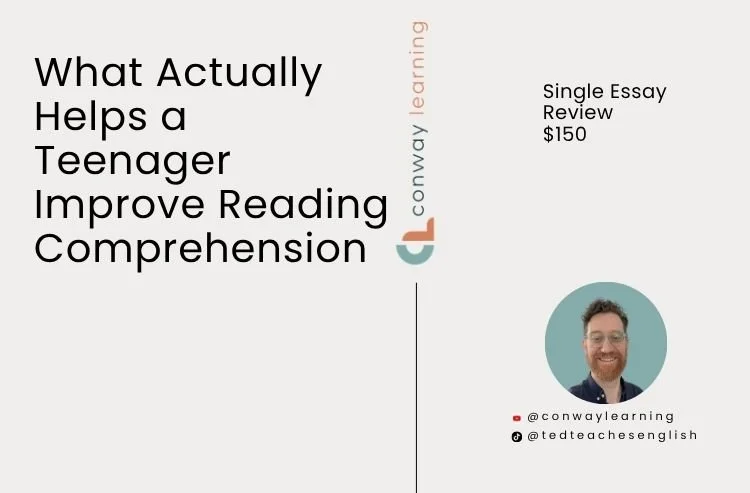 What Actually Helps a Teenager Improve Reading Comprehension