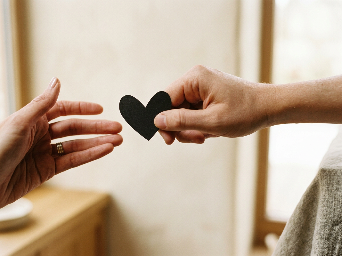 Showing the love through a donation