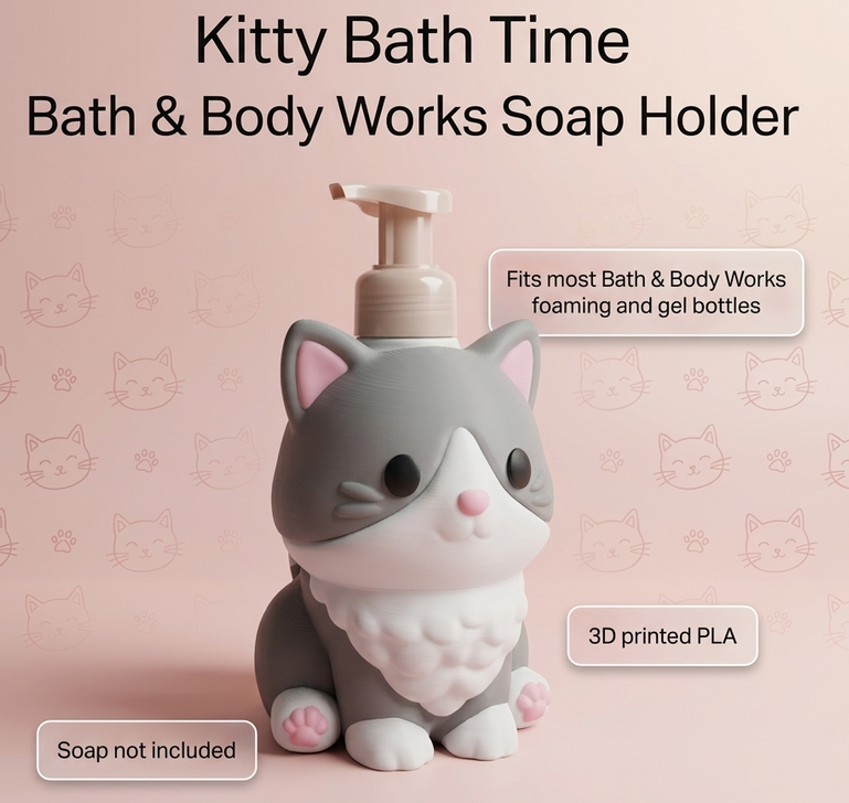 Kitty Cat Soap Holder
