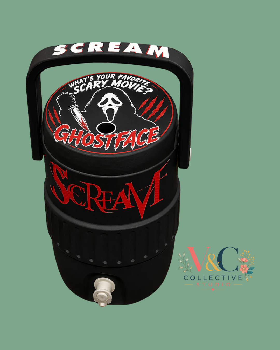Horror Pop Art Can Holder - Screem