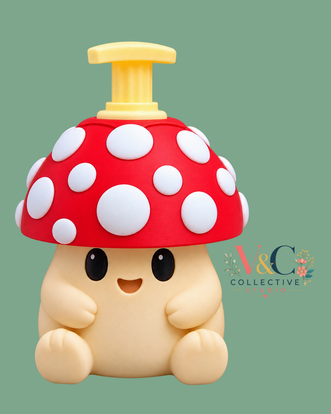 Mushroom Man BBW Soap Holder