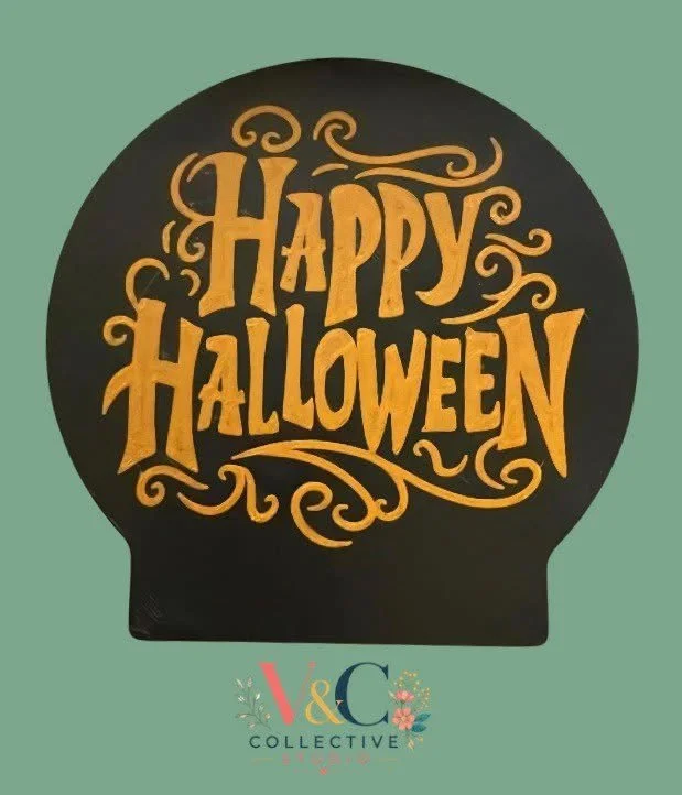 Happy Halloween Interchangeable Mag Plate & BBW Soap Holder