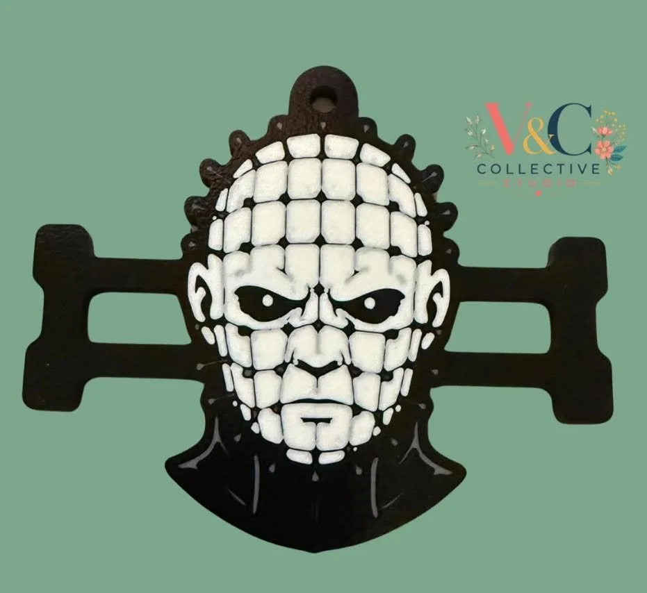 Pinhead Hair Tie Holder Keychain