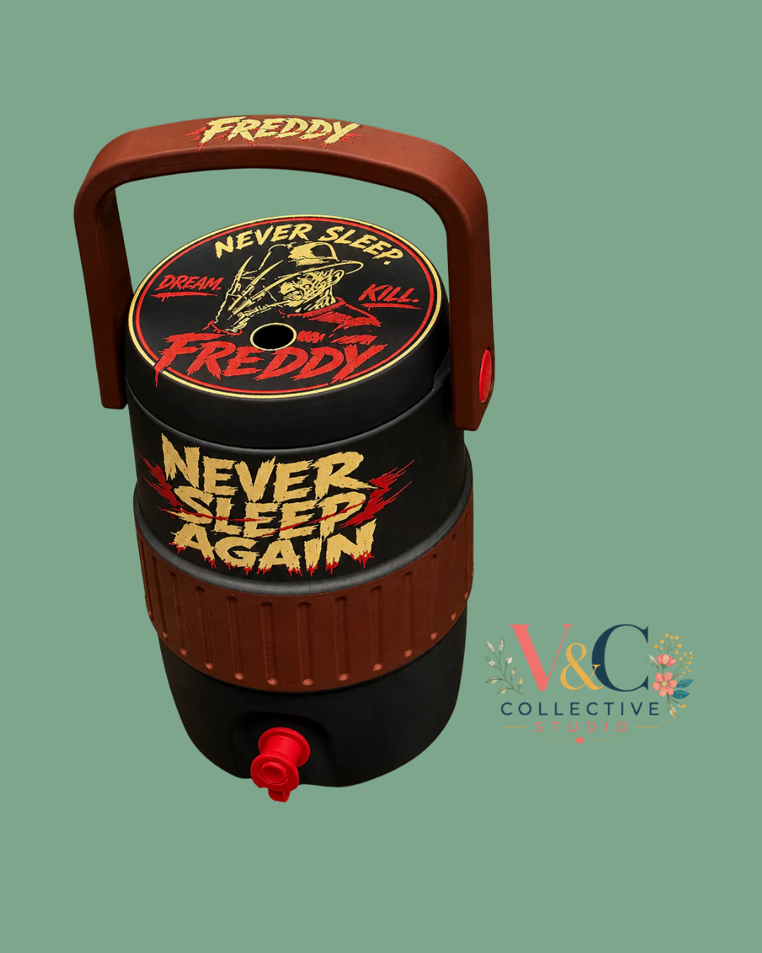 Horror Pop Art Can Holder - Freddy