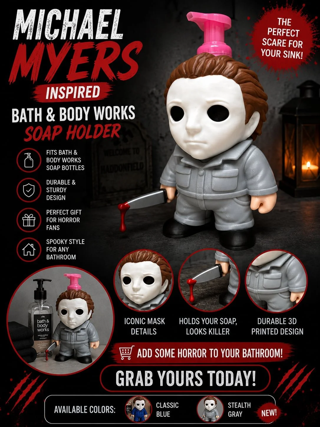 MICHAEL MYERS BBW Soap Holder wblood.jpg