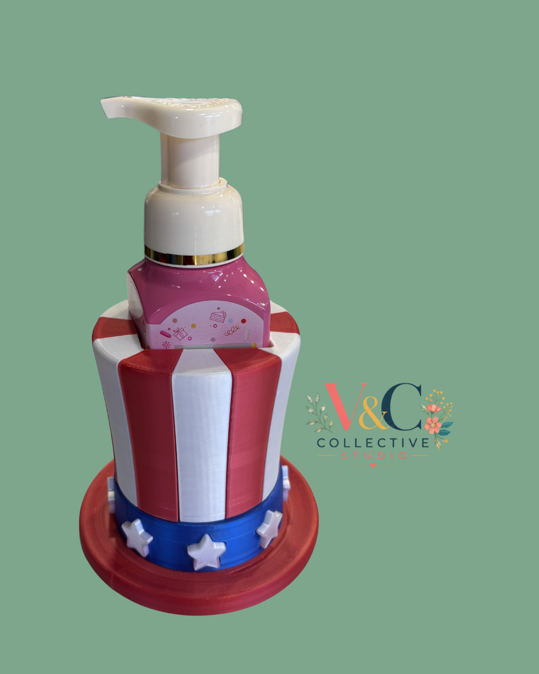 Patriotic BBW Soap Holder