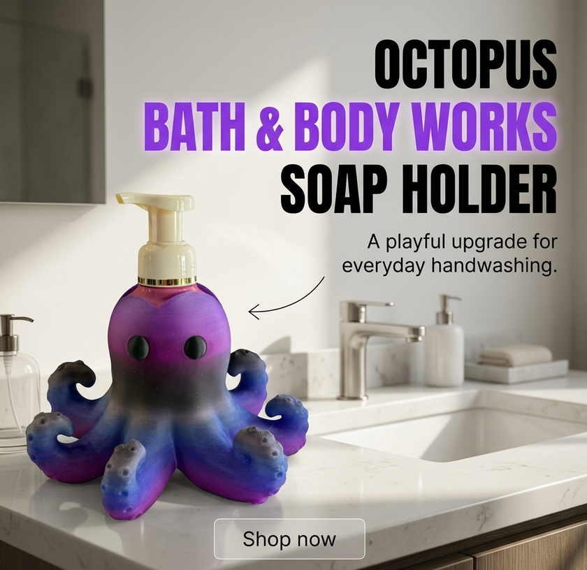 Octopus Soap Holder