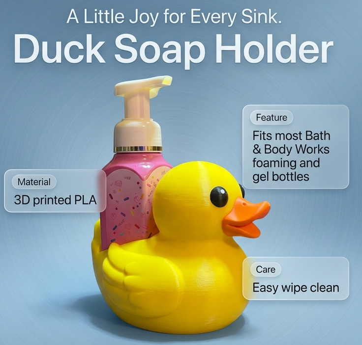 Duck Soap Holder