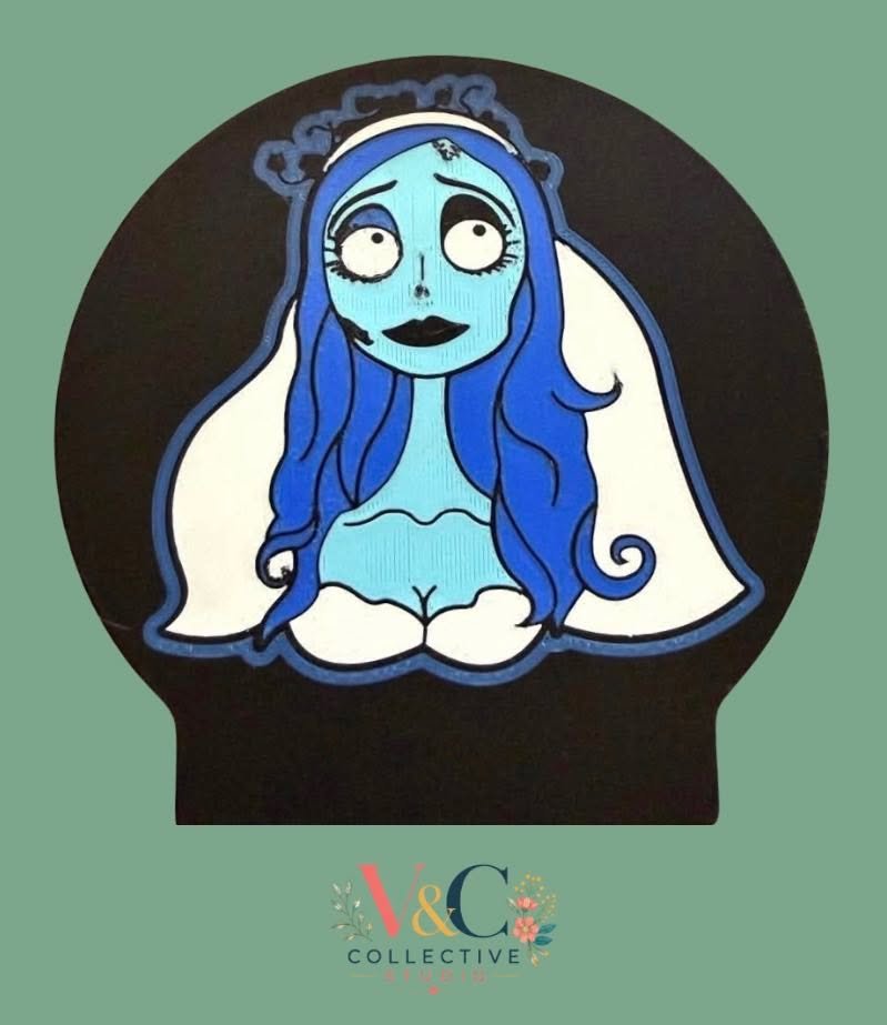 Corpse Bride-Inspired Interchangeable Mag Plate & BBW Soap Holder
