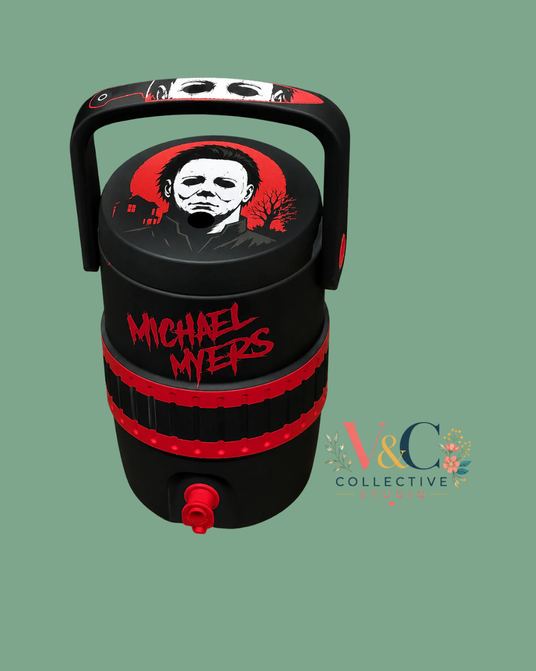 Horror Pop Art Can Holder - Michael Myers