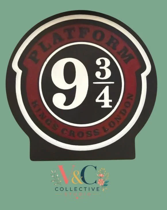Platform 9¾ Inspired Interchangeable Mag Plate & BBW Soap Holder