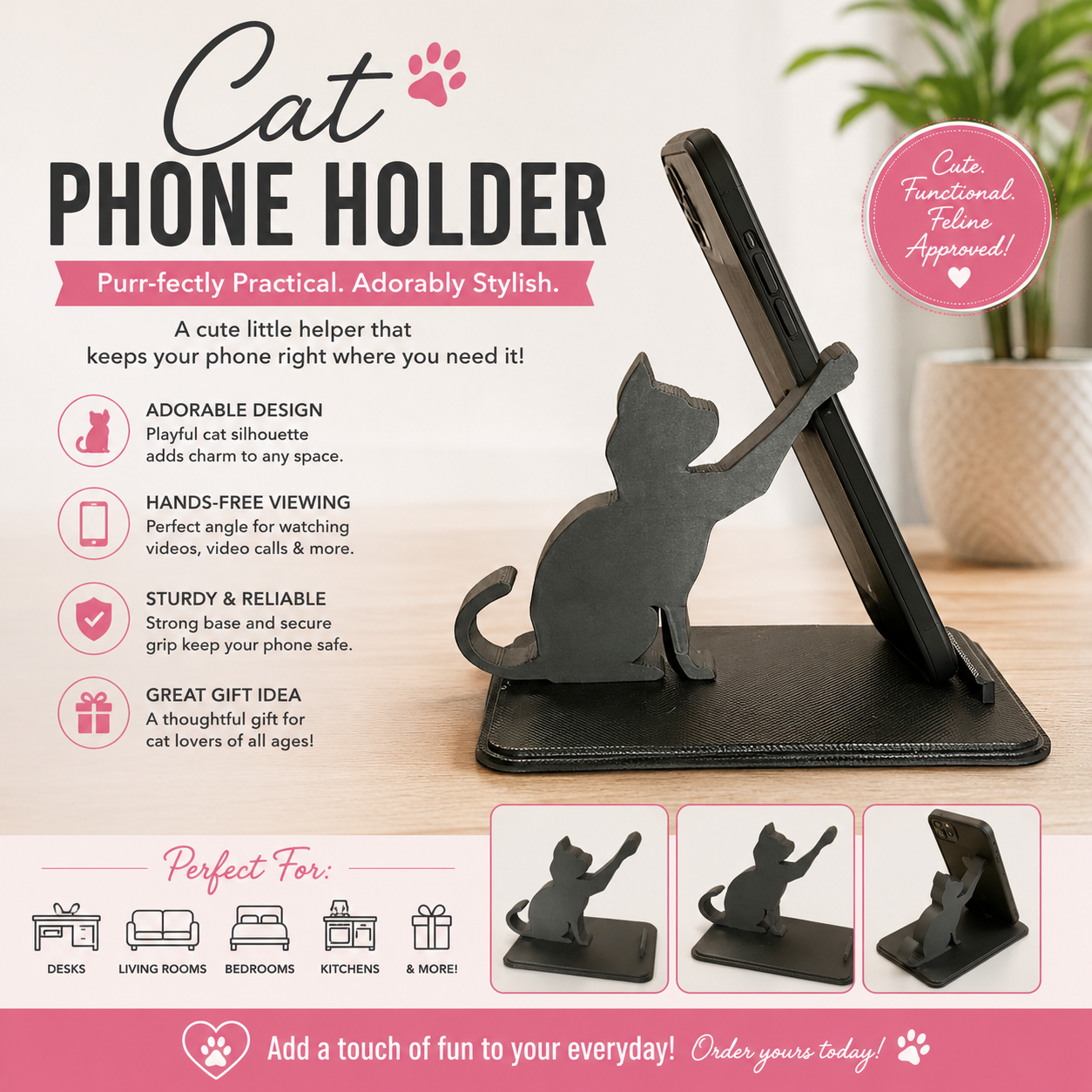 Cat Phone Holder