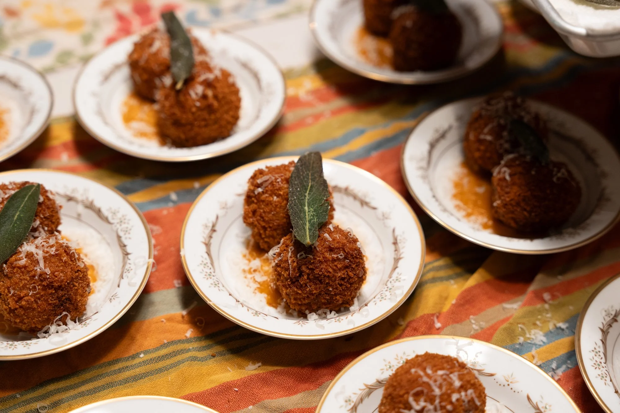 Pumpkin Gorgonzola Arancini 