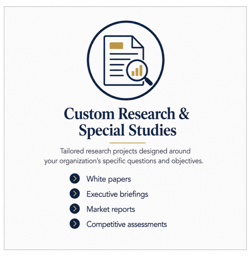 Custom Research & Special Studies