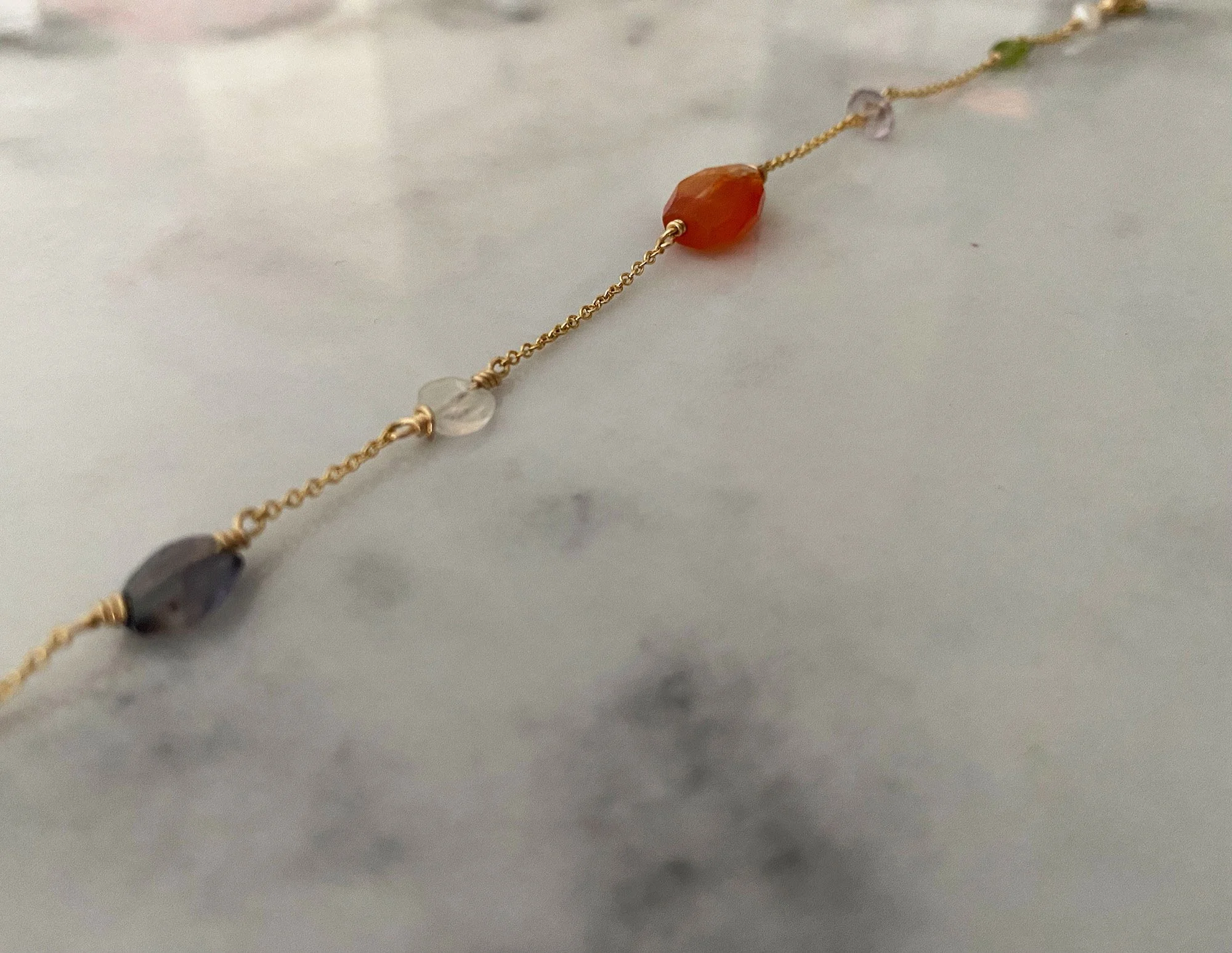 Multi-Magic-Bean-Bracelet-Gold-Fill-Chain-with-Carnelian-Peridot-iolite-moonstone-amythest-freshwater-pearl-hamsa-charm-3.jpg
