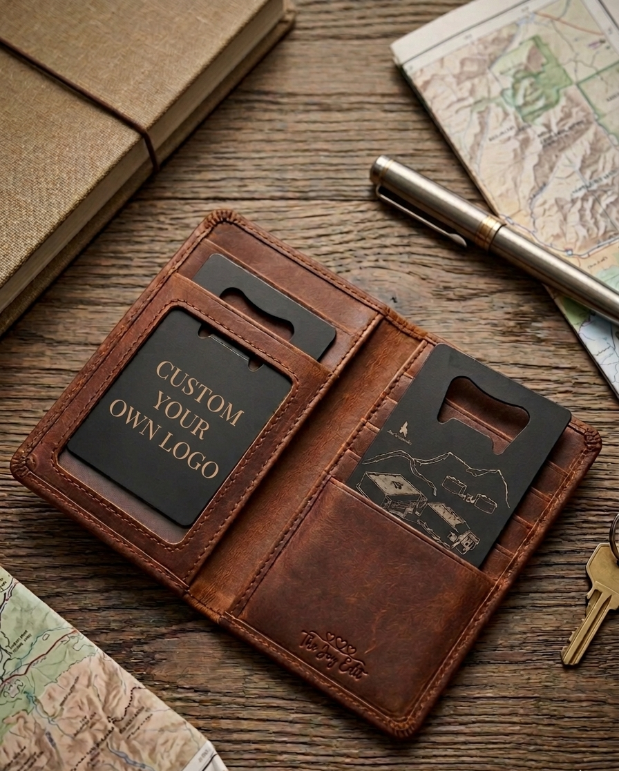 Custom Engraved Credit Card Bottle Opener