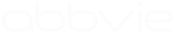 Abbvie logo in black and white
