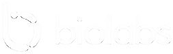 Biolabs logo featuring a stylized flask icon and the word 'biolabs'