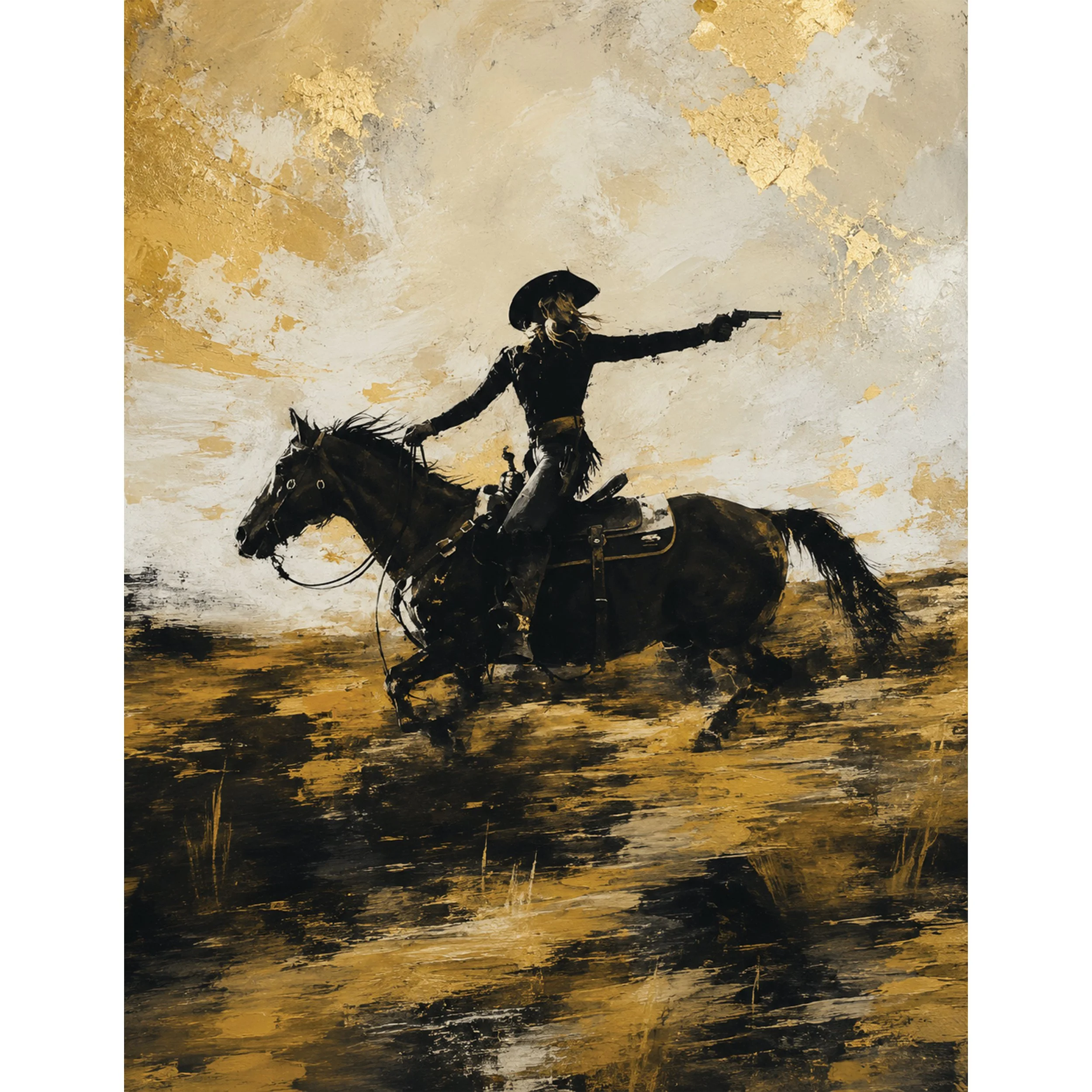 She Outta Here Canvas Print