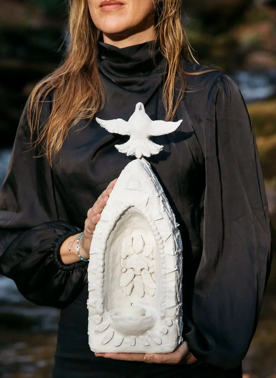 Serenity Dove Sanctuary Altar