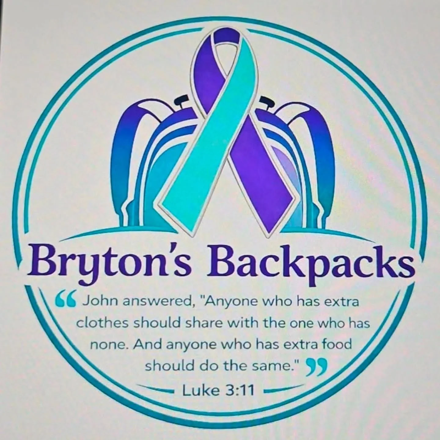 Logo for Bryton's Backpacks project