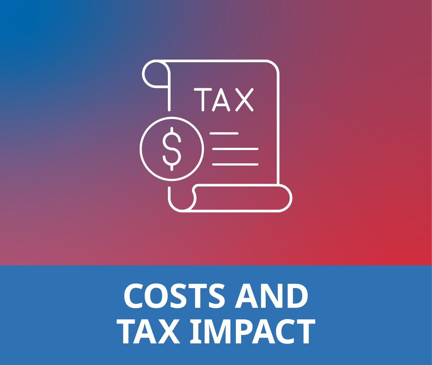 cost and tax icon