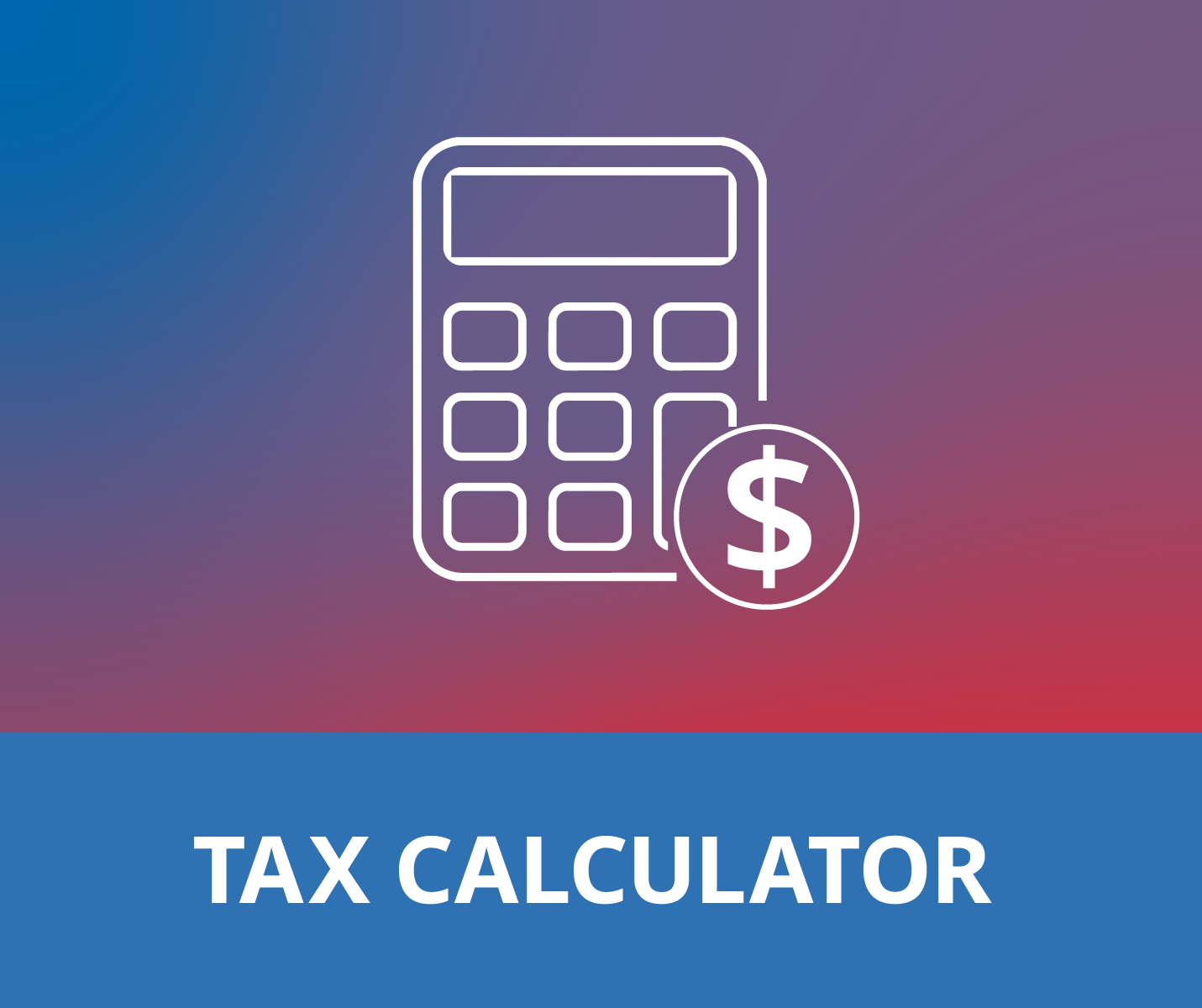 tax calculator icon