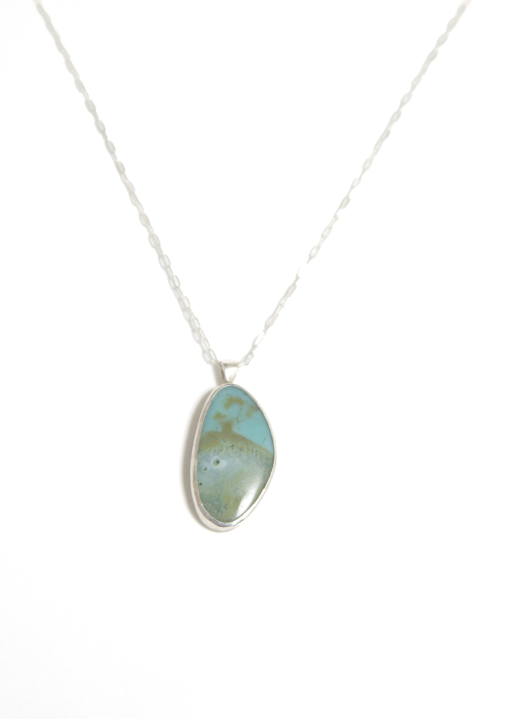 Petrified Wood Pendant Necklace
