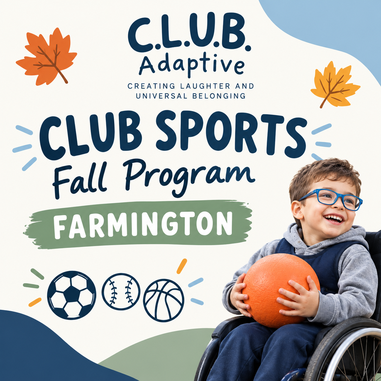 CLUB Sports: Fall Program Farmington 