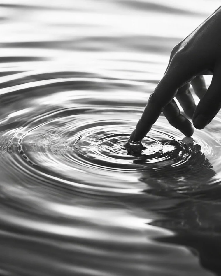 Every action creates a ripple.

Every thought.
Every conversation.
Every choice.
Every moment of rest.

The question isn't whether we're creating impact.

The question is... what are we putting into the world?

If you're ready to create a different r