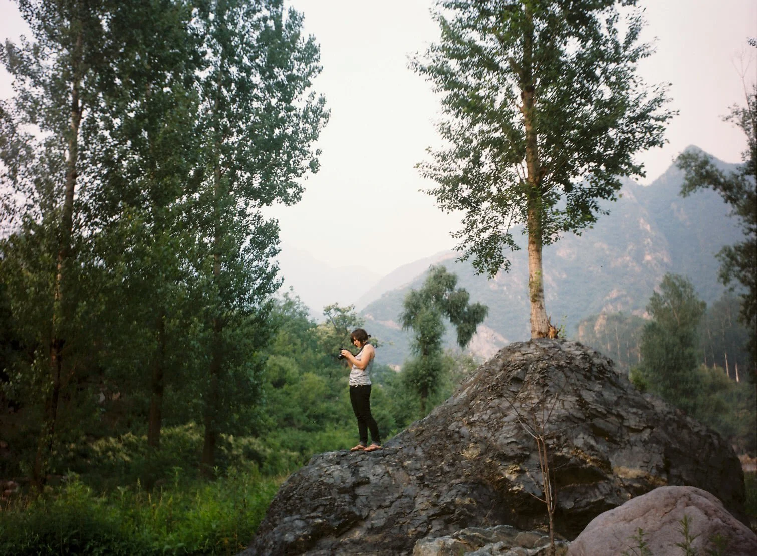 Huairou, China.  Shot on Seagull TLR