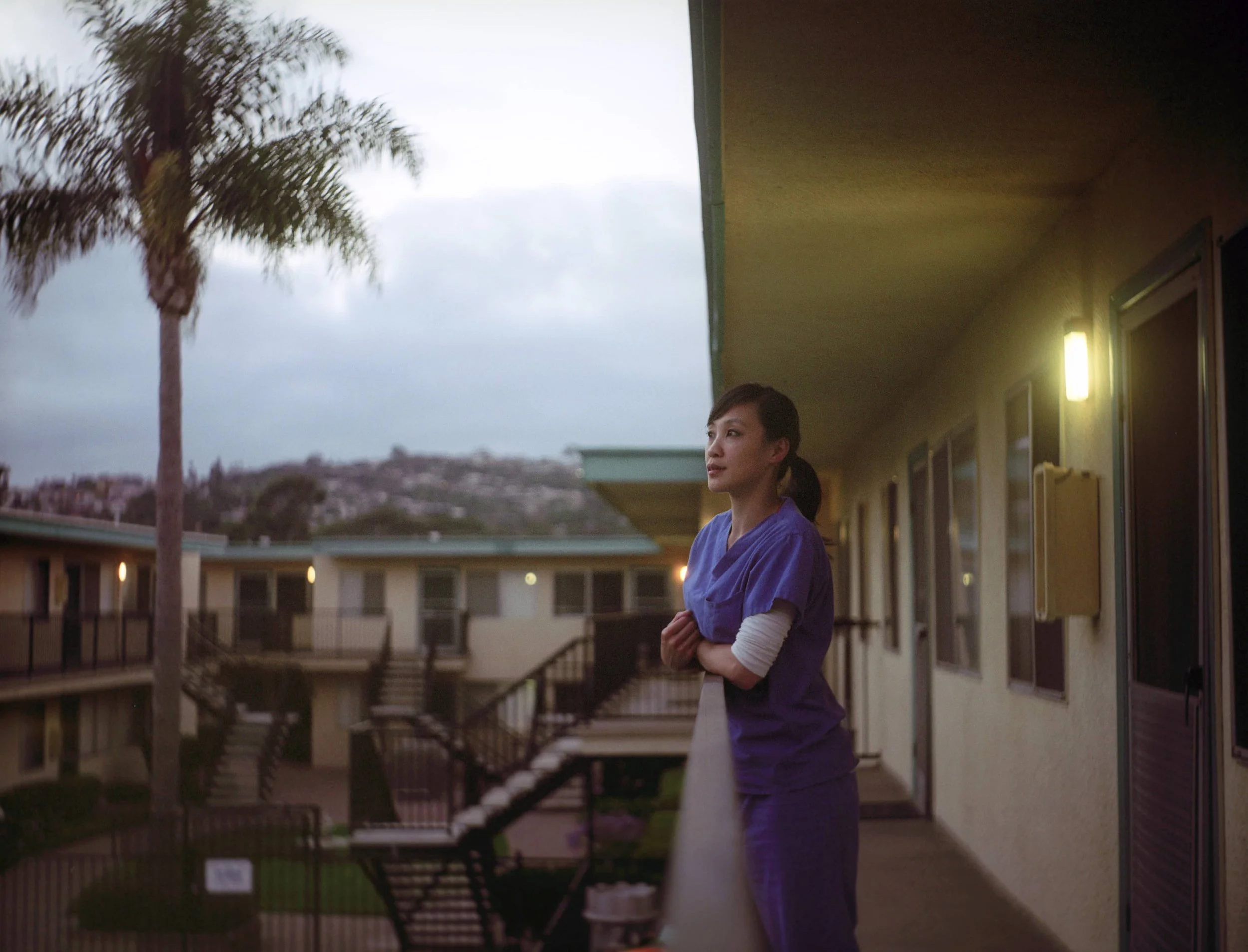 San Diego, California.  Shot on Seagull TLR