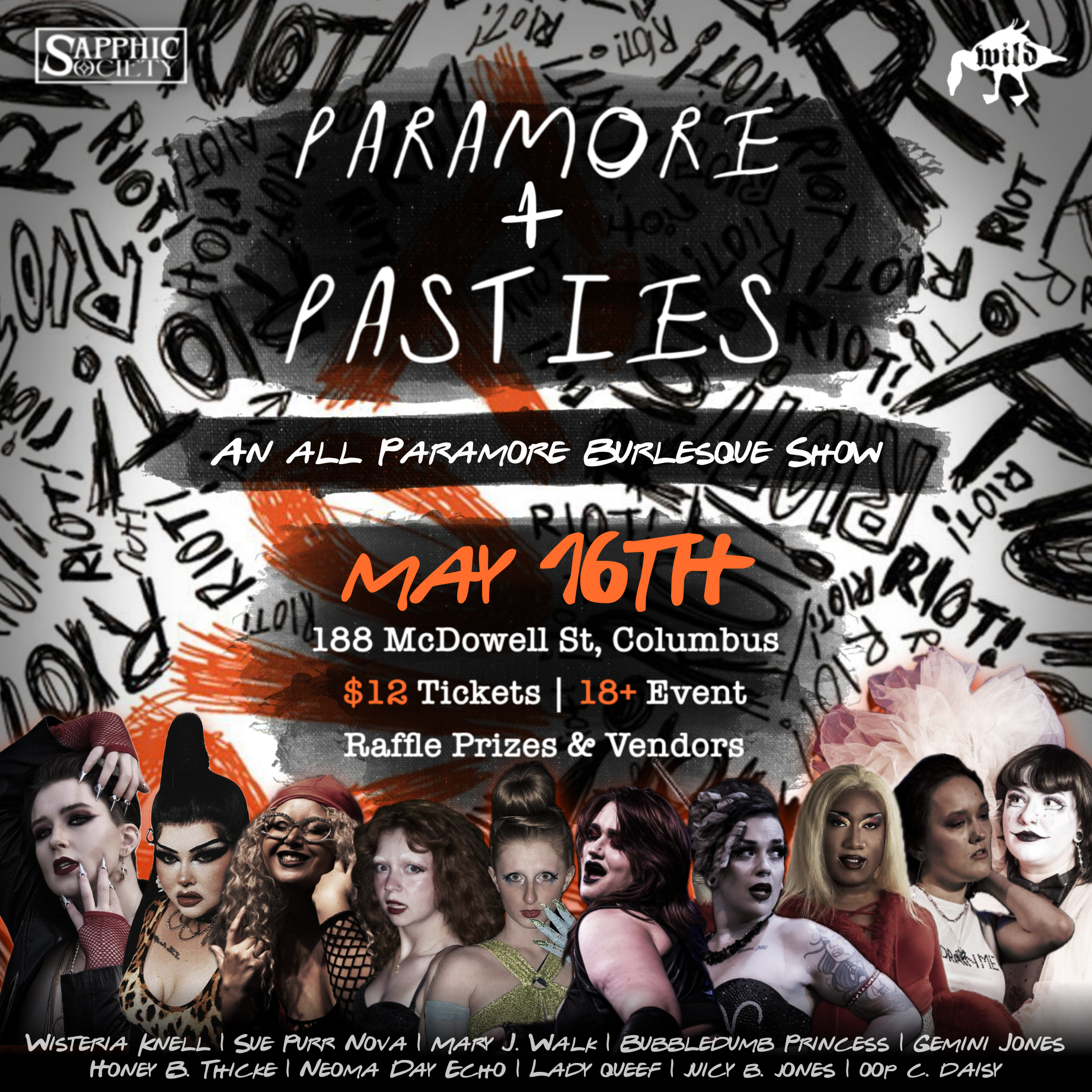 Paramore &amp; Pasties: an All Paramore Burlesque Show