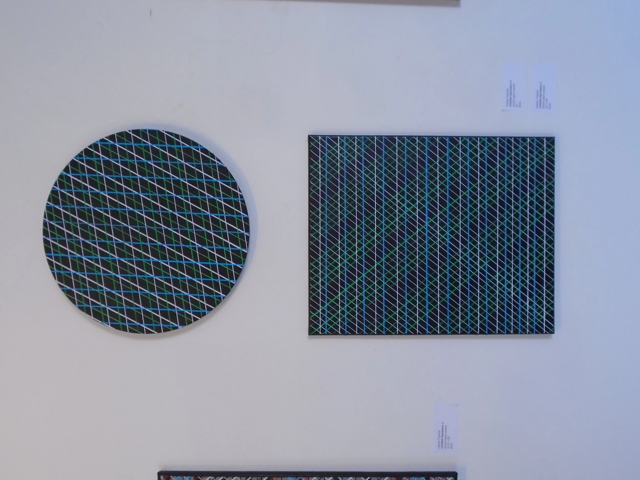Hawke Tracker - Untitled Geometric 2 & Untitled Geometric 3