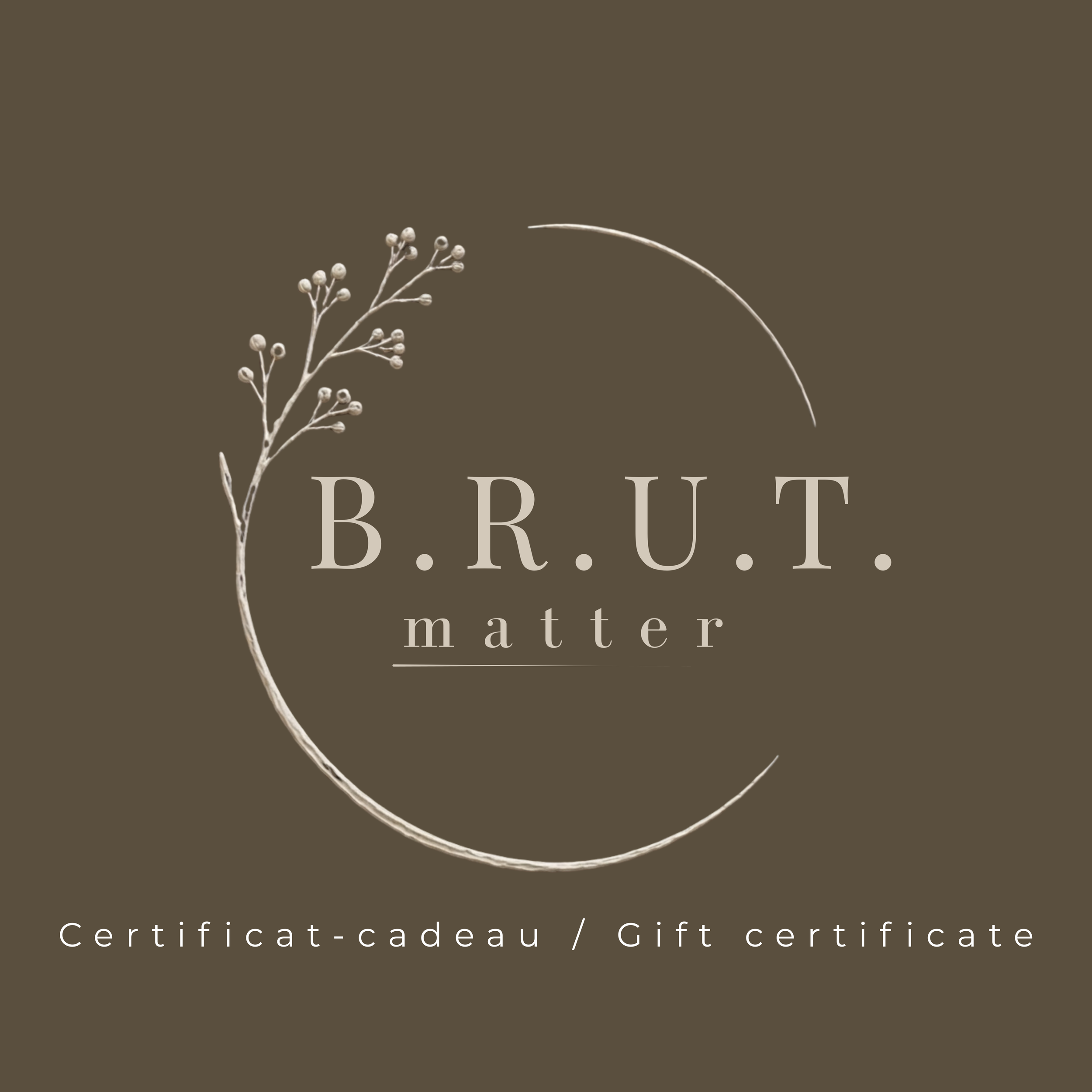 Digital Gift Certificate