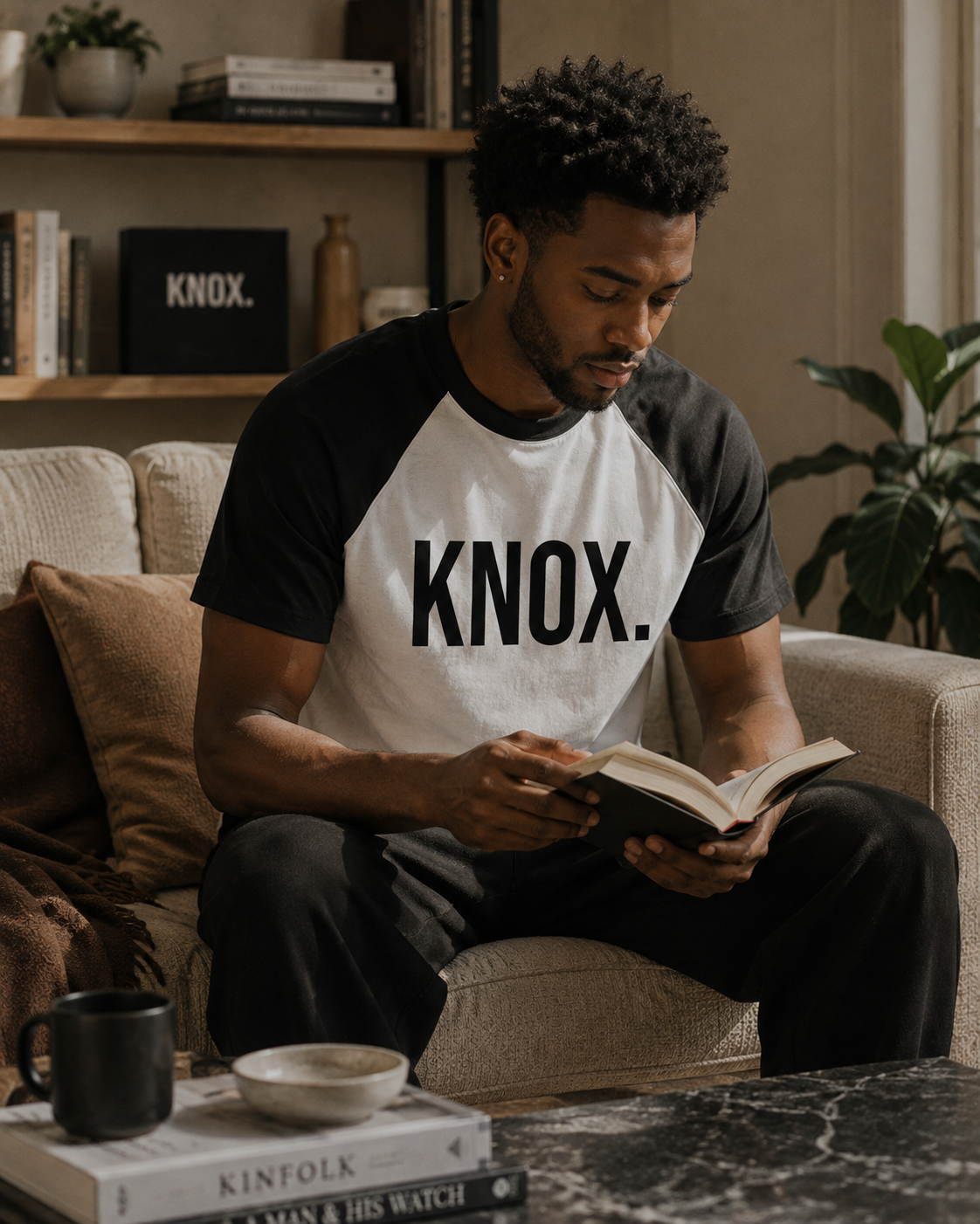 The Original KNOX. Raglan Sleeve T-Shirt