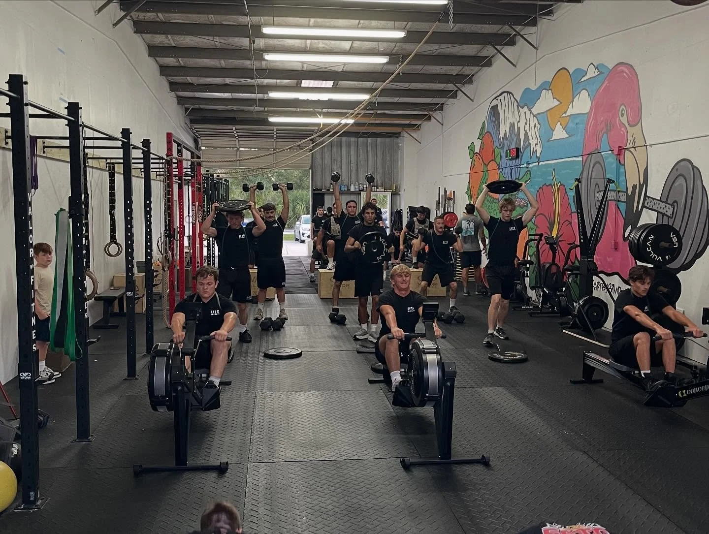 Class in session at CrossFit Willpower