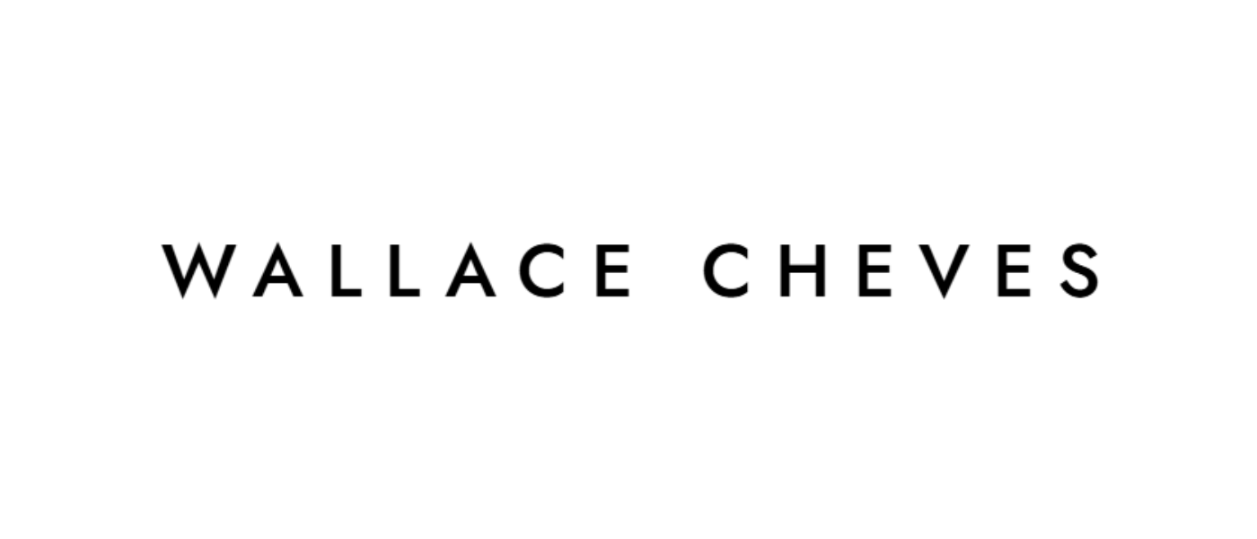 Text reading 'Wallace Cheves' in black letters on a white background.