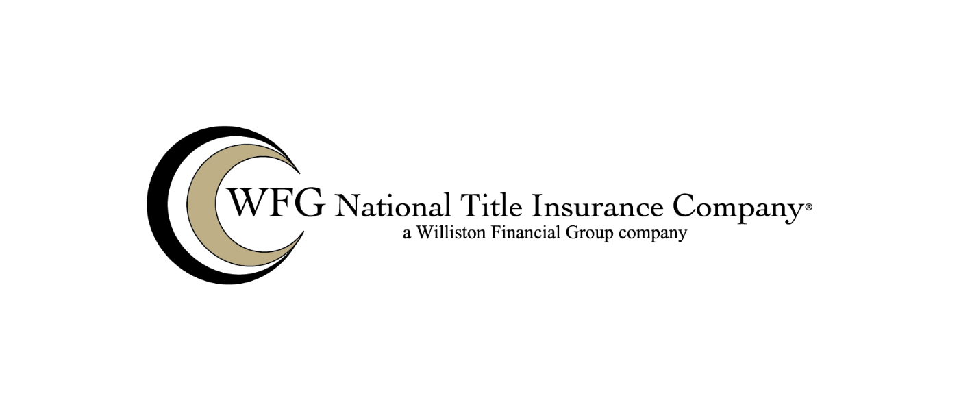 Logo of WFG National Title Insurance Company with crescent moon design and company name