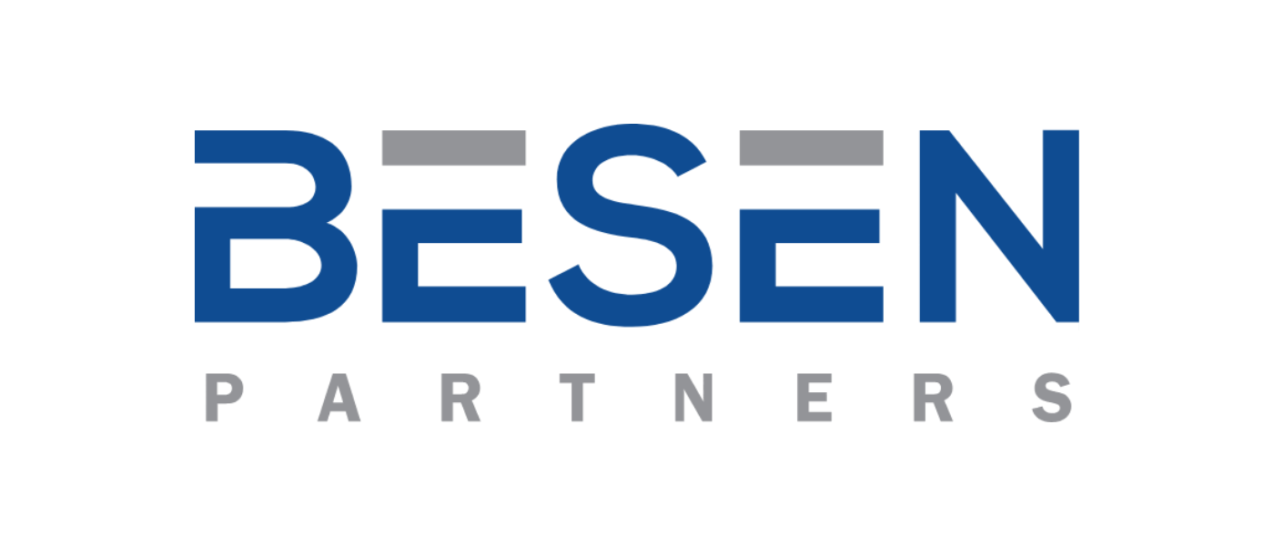 Besen Partners logo with the word 'BESEN' in large blue letters and 'PARTNERS' in smaller gray letters below.