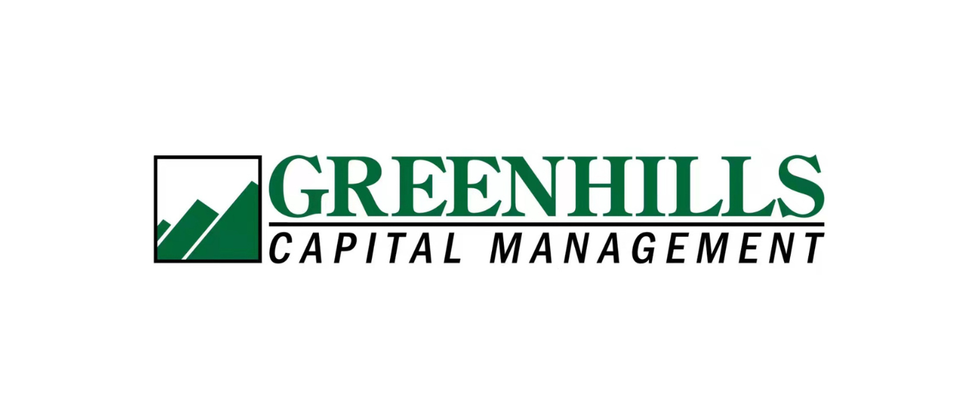 Greenhills Capital Management logo with a green mountain graphic and text in green and black.