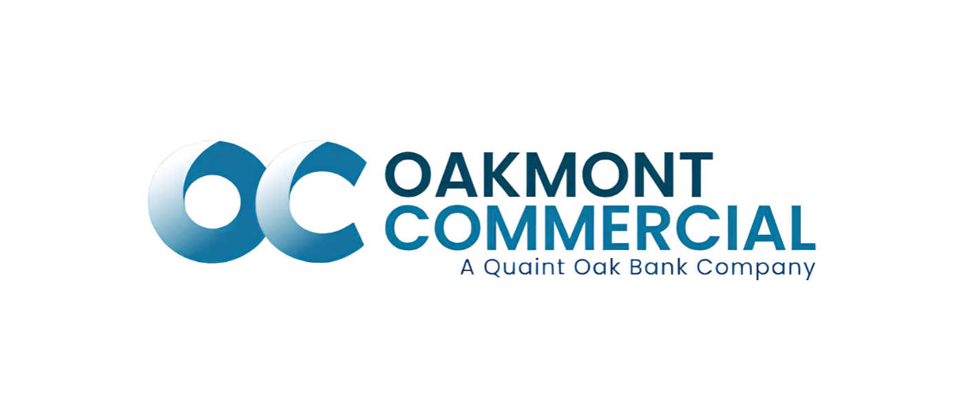 Logo of Oakmont Commercial with the text 'A Quinant Oak Bank Company' underneath.