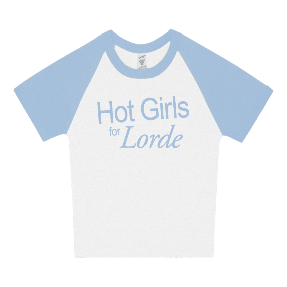 Hot Girls Raglan - Baby Tee