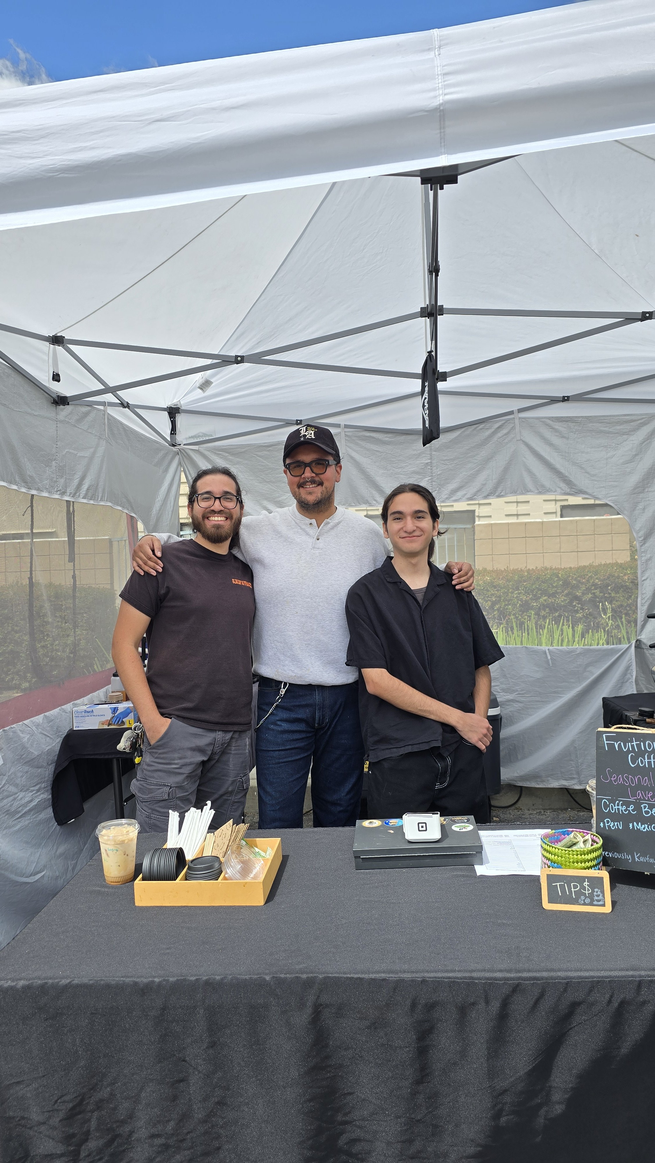 Fruition is Los Angeles specialty coffee with coffee cart available for events and productions!