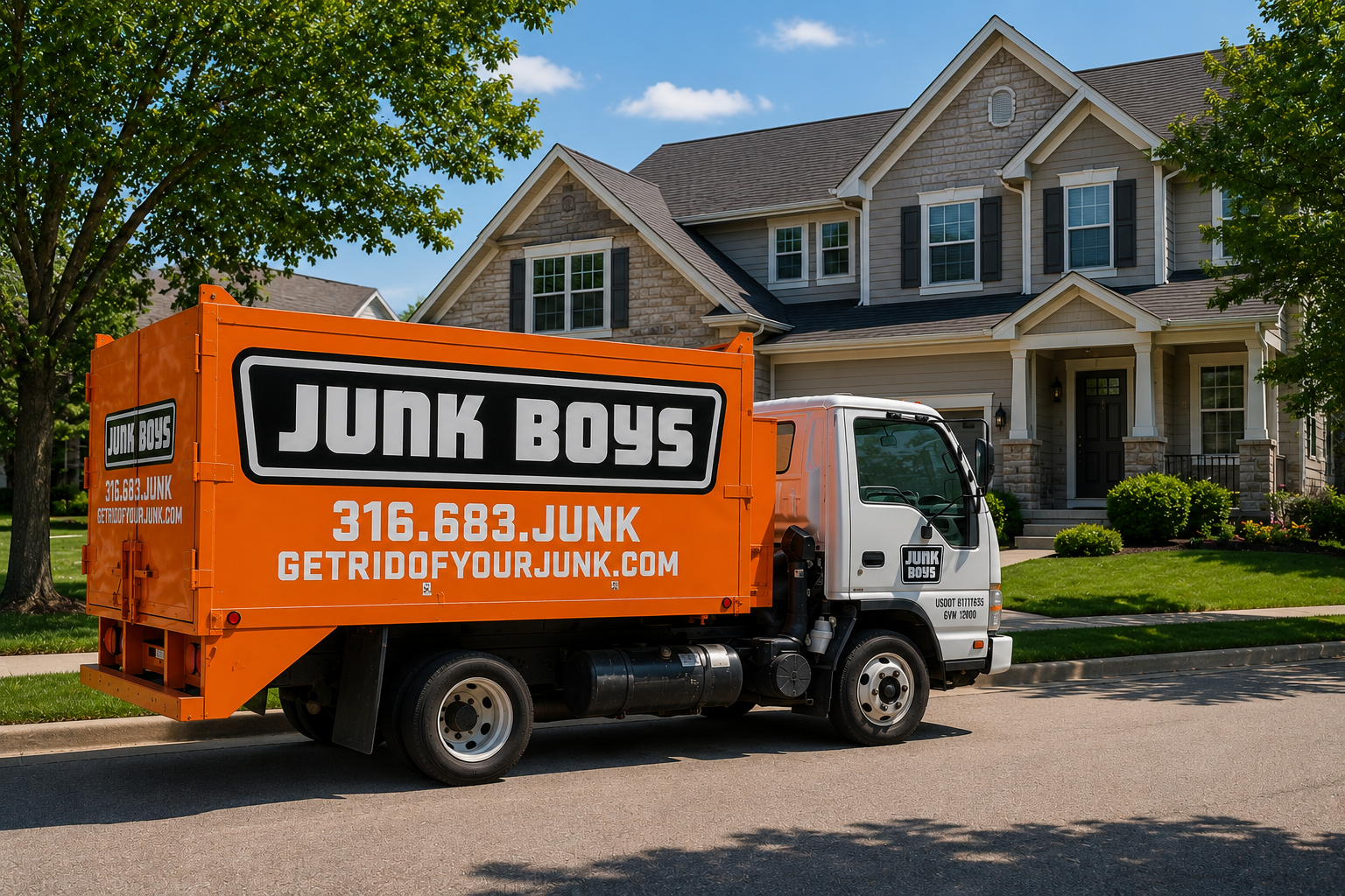 JUNK BOYS JUNK REMOVAL WICHITA, KS ON TIME SERVICE LOW PRICES