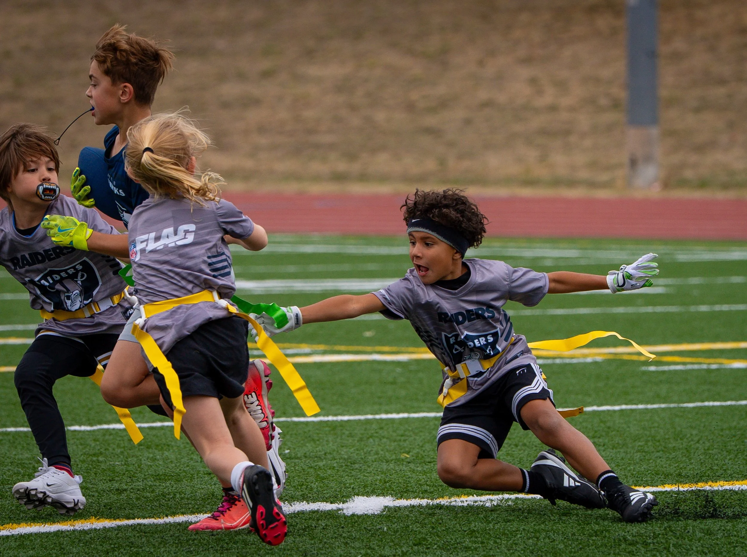 Week 1 of @nflflag is officially in the books. Our PlayMakers competed, built confidence, showed great sportsmanship and, most importantly, had fun. 

A huge thanks to our players, families, coaches and officials for your support, patience and enthus