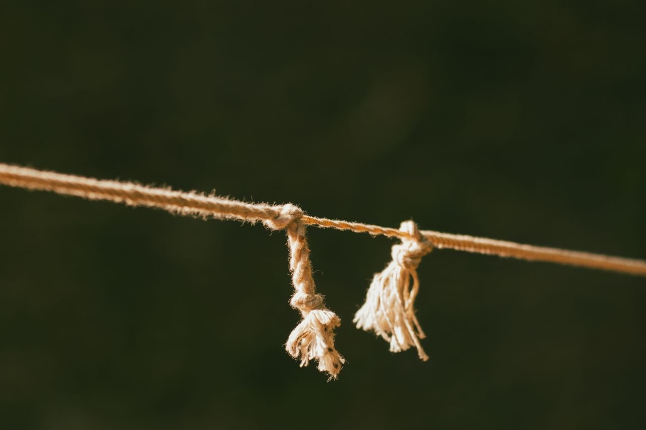 rope coming undone