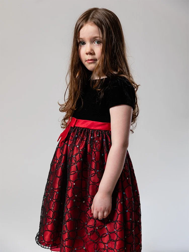 Studio portrait of a yound girl