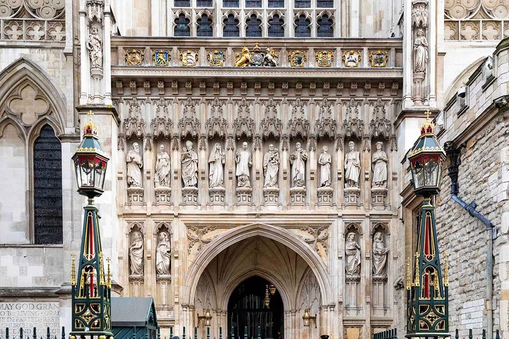 Entrance to Westminster Abbey