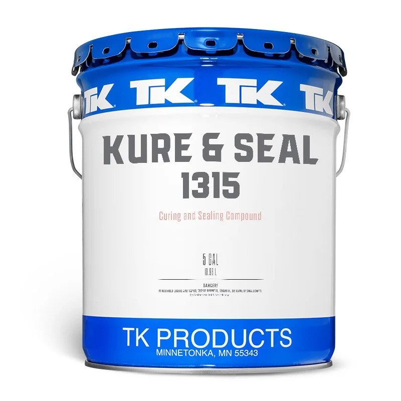 Solvent-Based Clear Acrylic Concrete Cure & Seal 25% Solids – Kure and Seal 1315